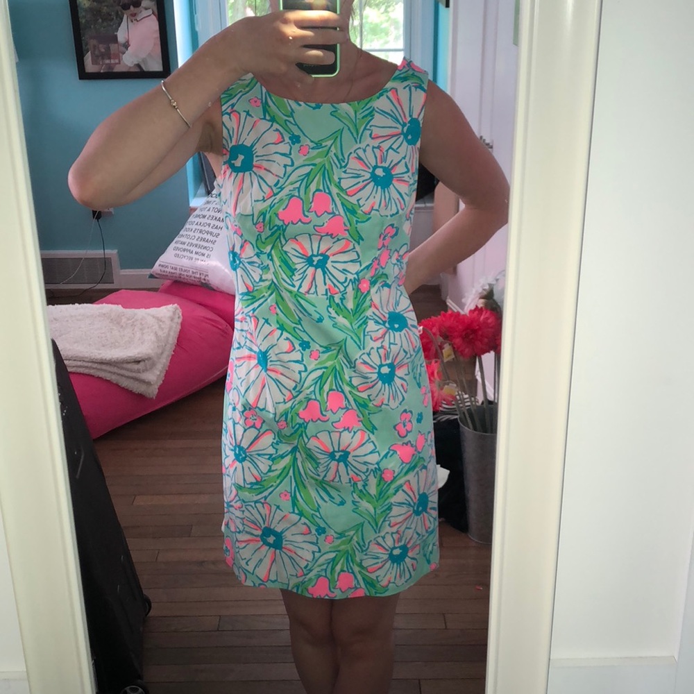 Lilly Pulitzer patterned dress ( NWOT)